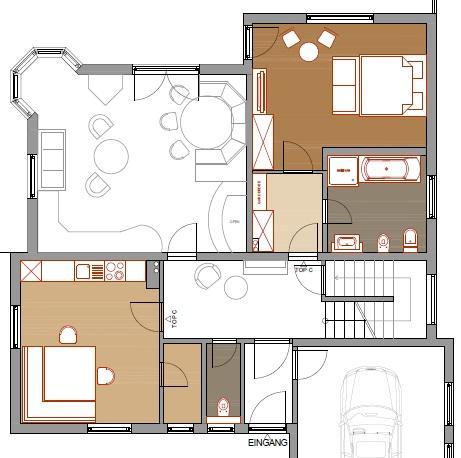 Appartement Zweikofelblick Jenig Exteriér fotografie